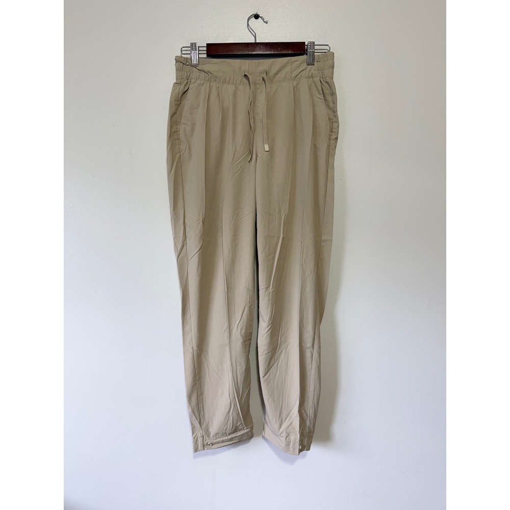 REI Co-op Savanna Trails Pants Tan Beige Nylon Joggers Women Medium